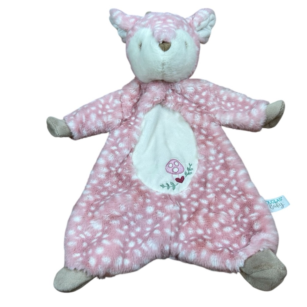 Douglas Farrah Fawn Lovey Plush Stuffed Animal Blanket Cuddle Toy
